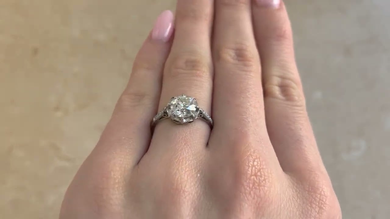 1.51ct Old European Cut Diamond Kaibeto Ring