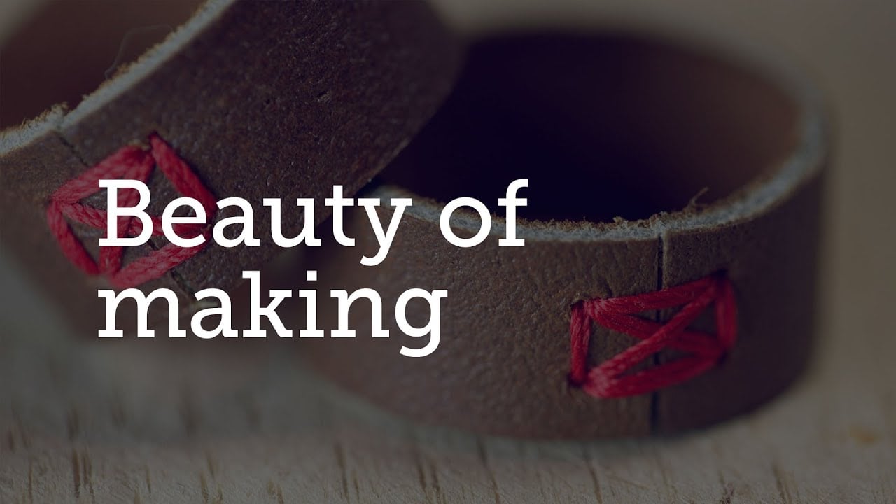 How to make a leather ring