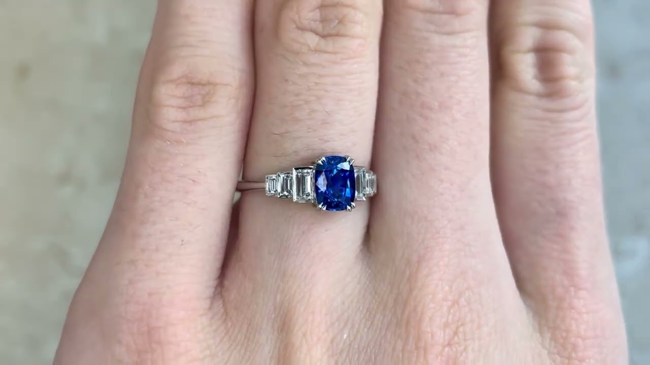 1.19ct Sapphire and Diamond Palmerdale Ring