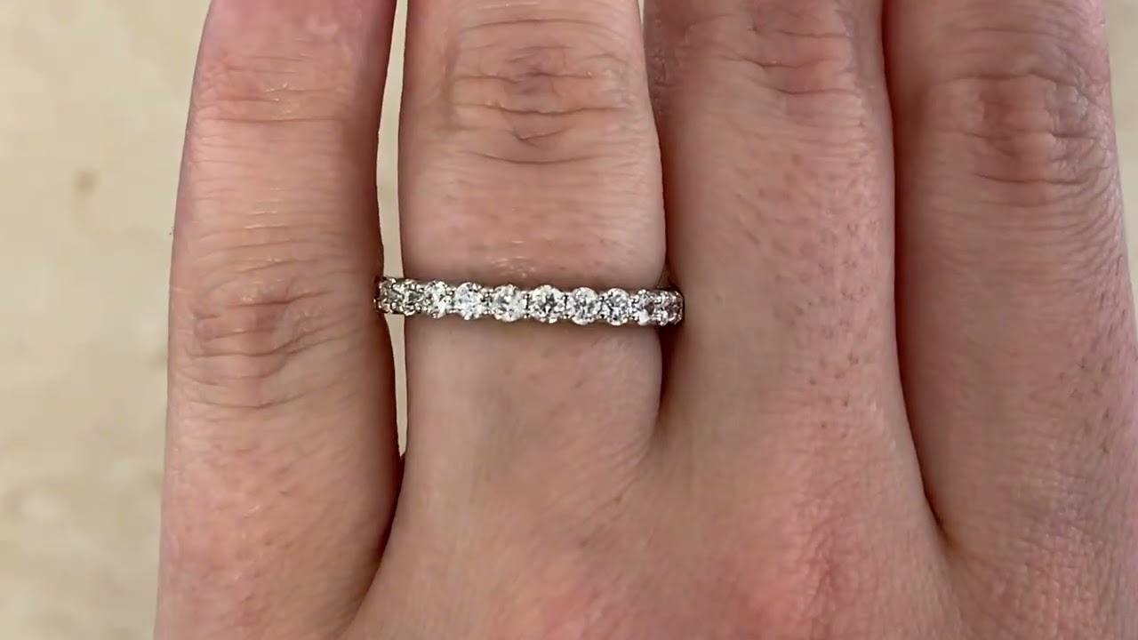Old European Cut Diamond Spokane Eternity Band 2.54mm