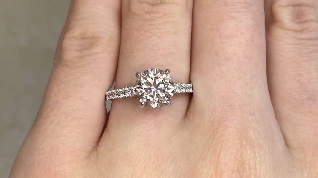 GIA 2.02ct Champagne Diamond Piedmont Ring
