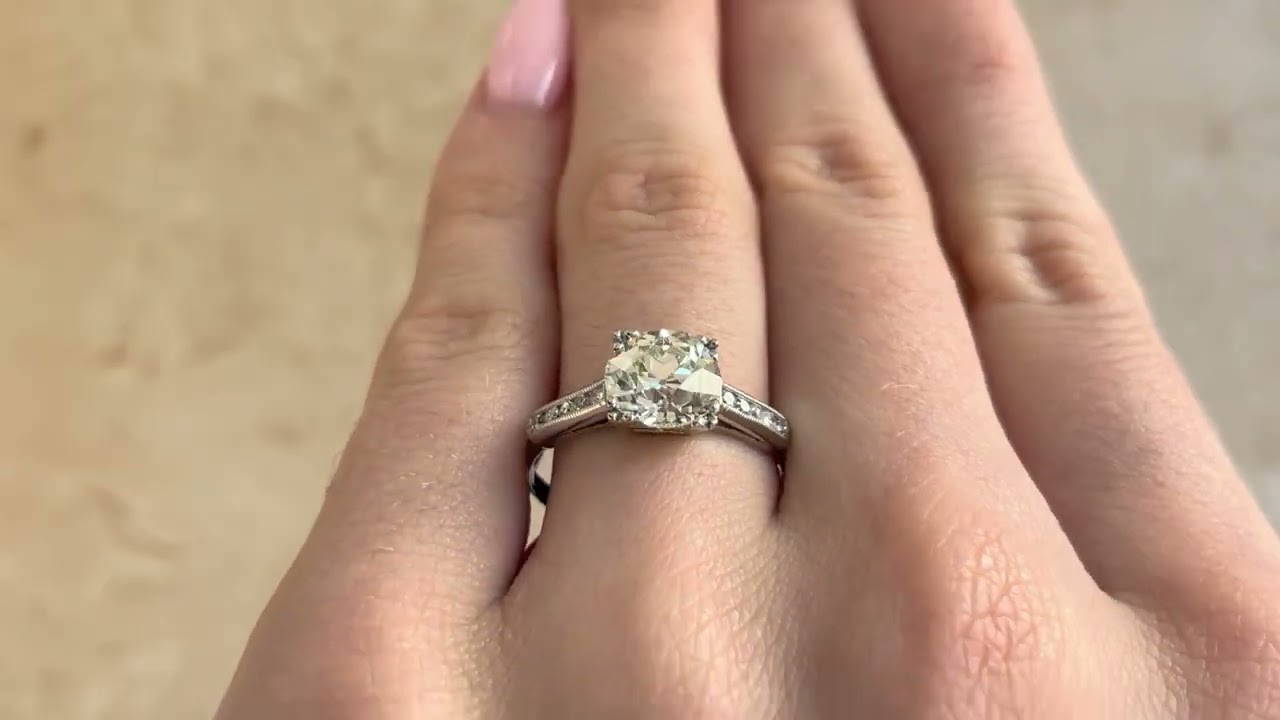 Art Deco 1.90ct Diamond Assaria Ring, Circa 192515888