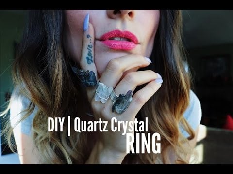 DIY | Quartz Crystal Ring