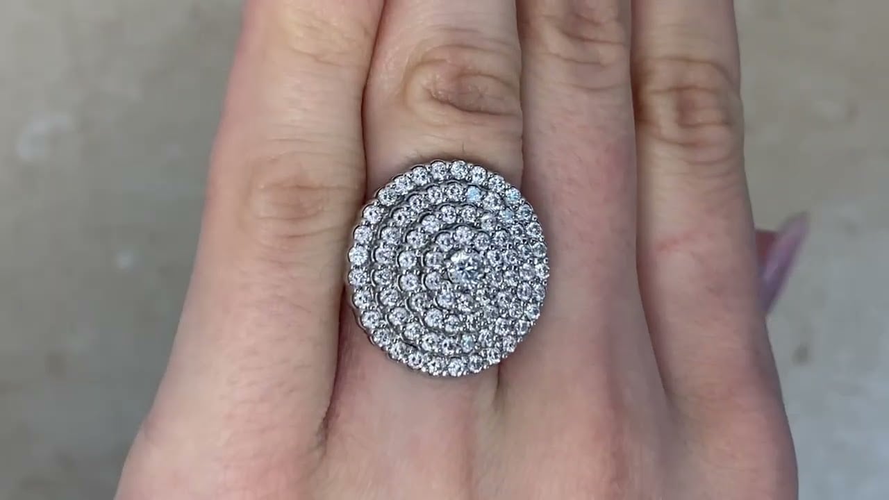 Diamond Cluster Vallecito Ring