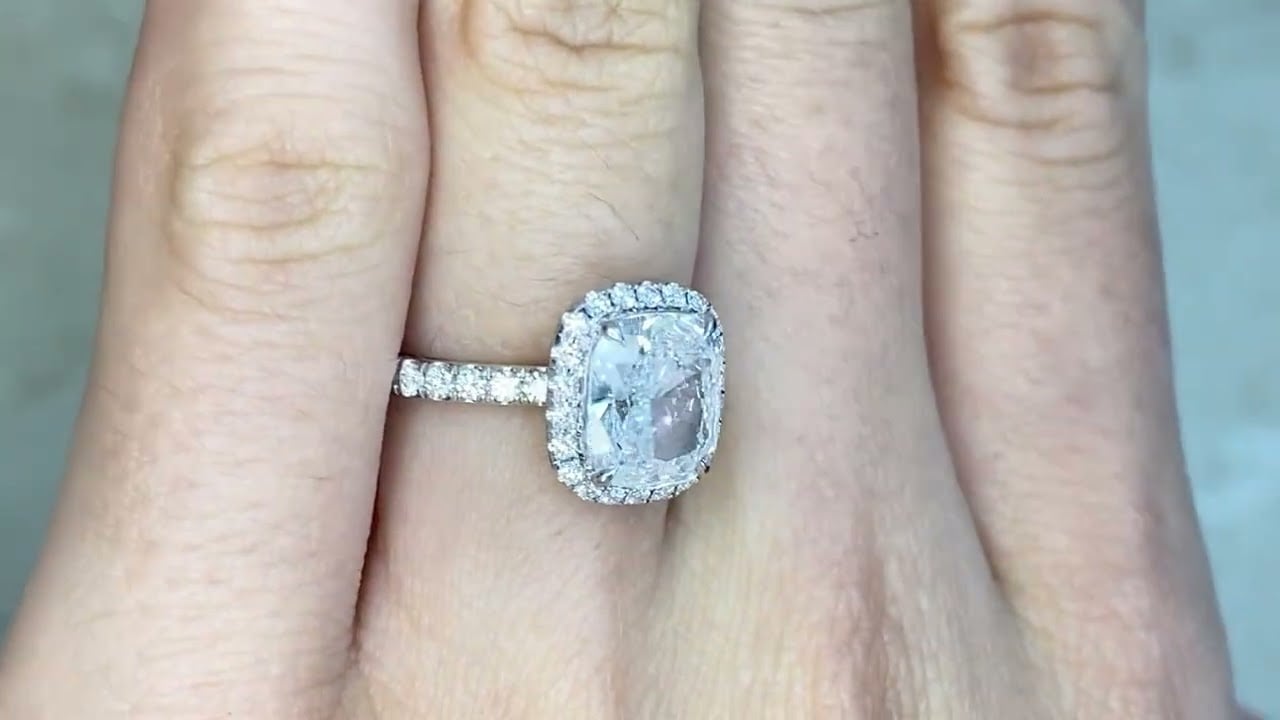 Harry Winston GIA 2.59ct D Color Diamond Ring