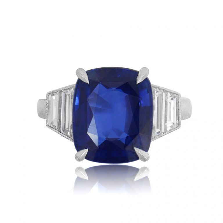 Sapphire Engagement Ring