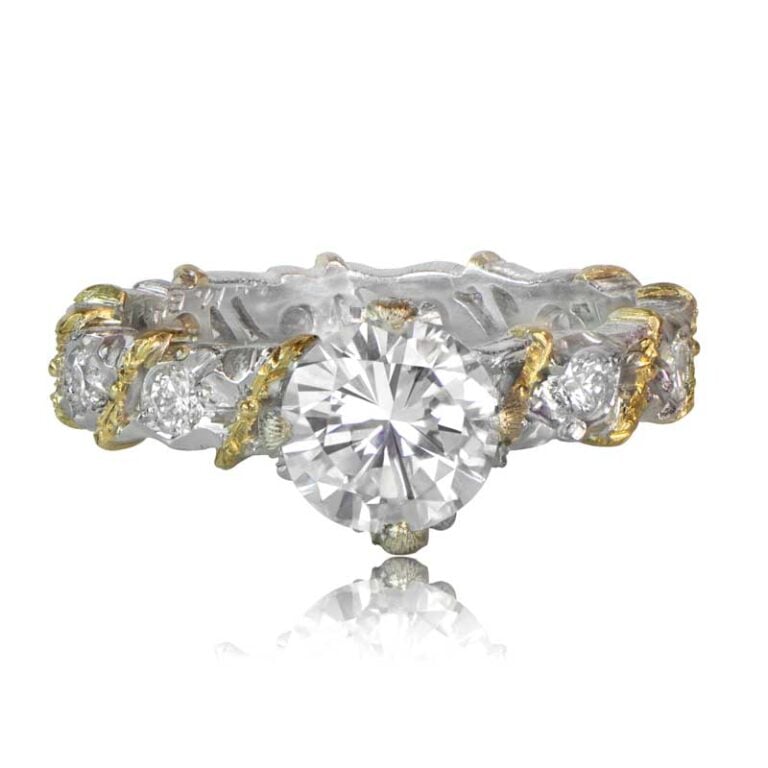 M. Buccellati Diamond Engagement Ring