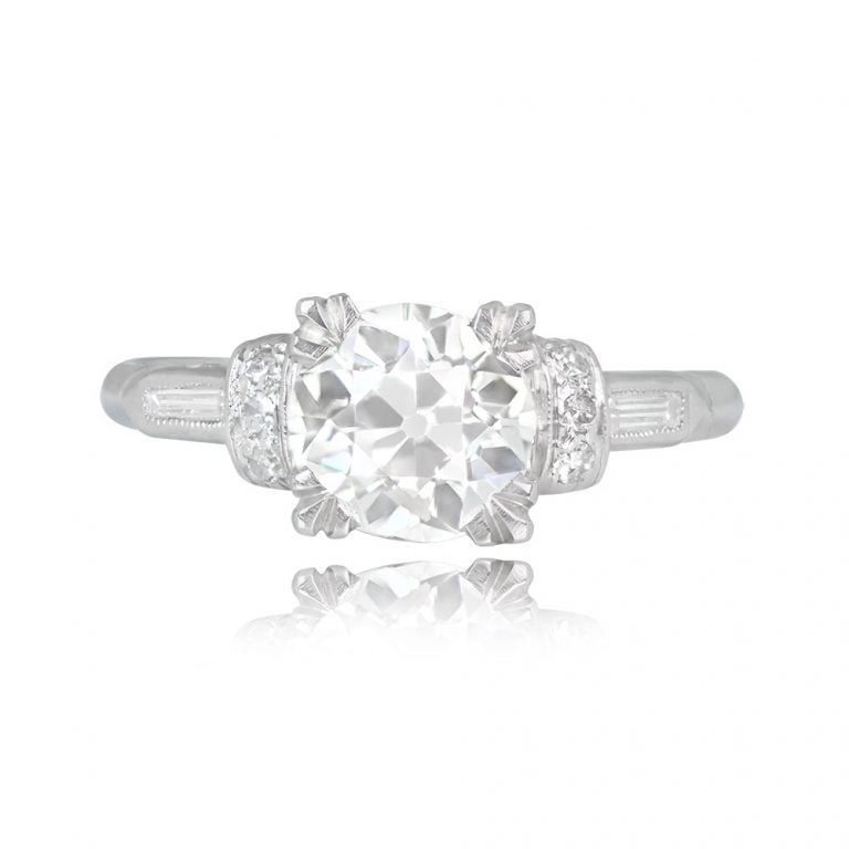 1.19ct Linz Ring. Circa 1925, Antique, Art Deco Era.