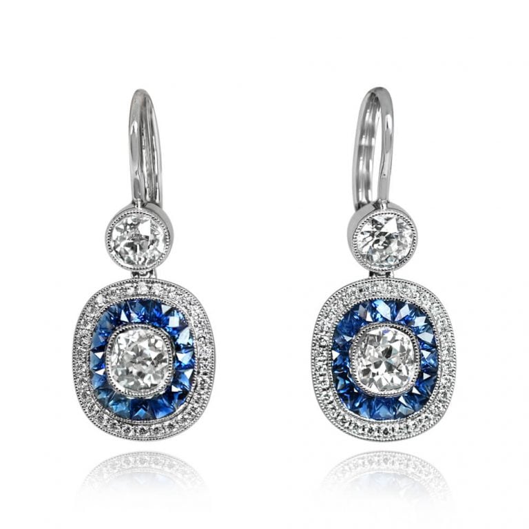 2.07ct Cushion Diamond Langdon Earrings