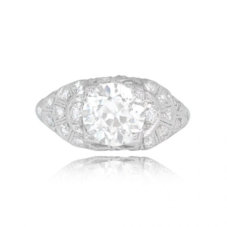 Antique 1.71ct Hampton Ring. Art Deco Era, Circa 1920