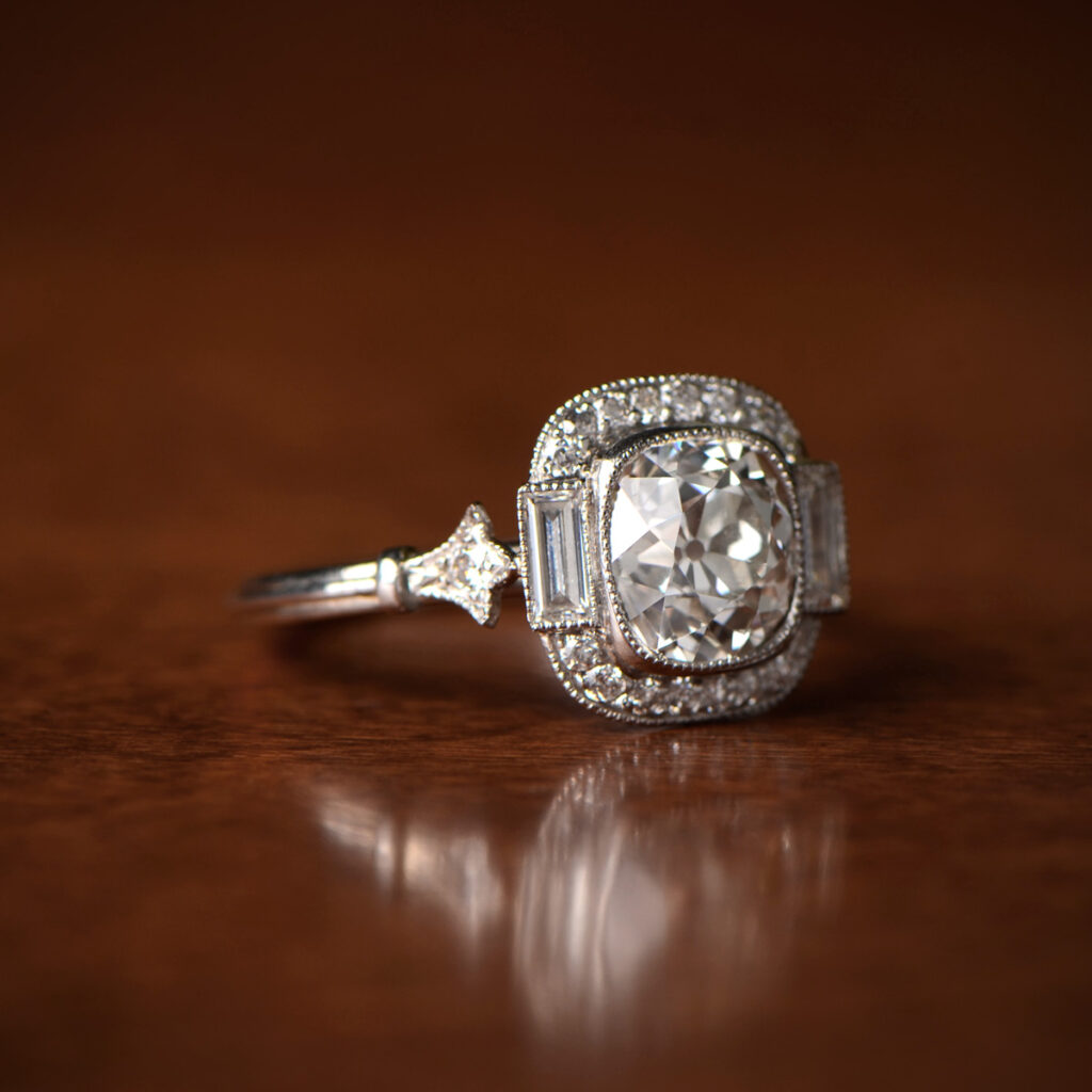 Rennes Ring - Estate Diamond Jewelry