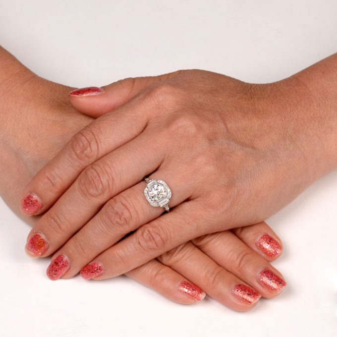 Rennes Ring - Estate Diamond Jewelry