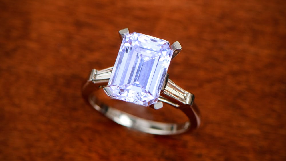 Zircon Birthstone in Ring
