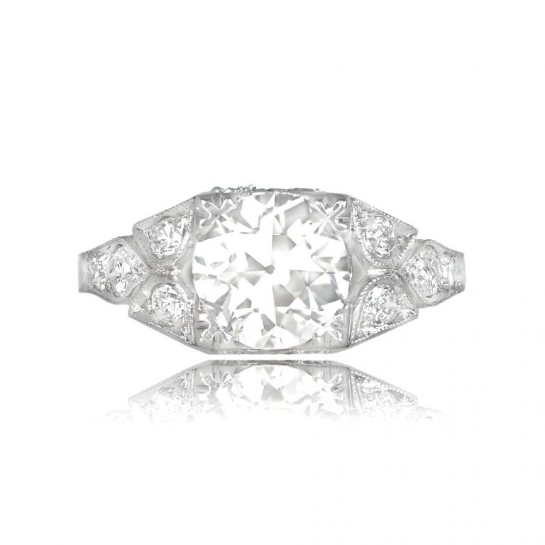1.93ct Old European Cut Diamond Narbonne Ring