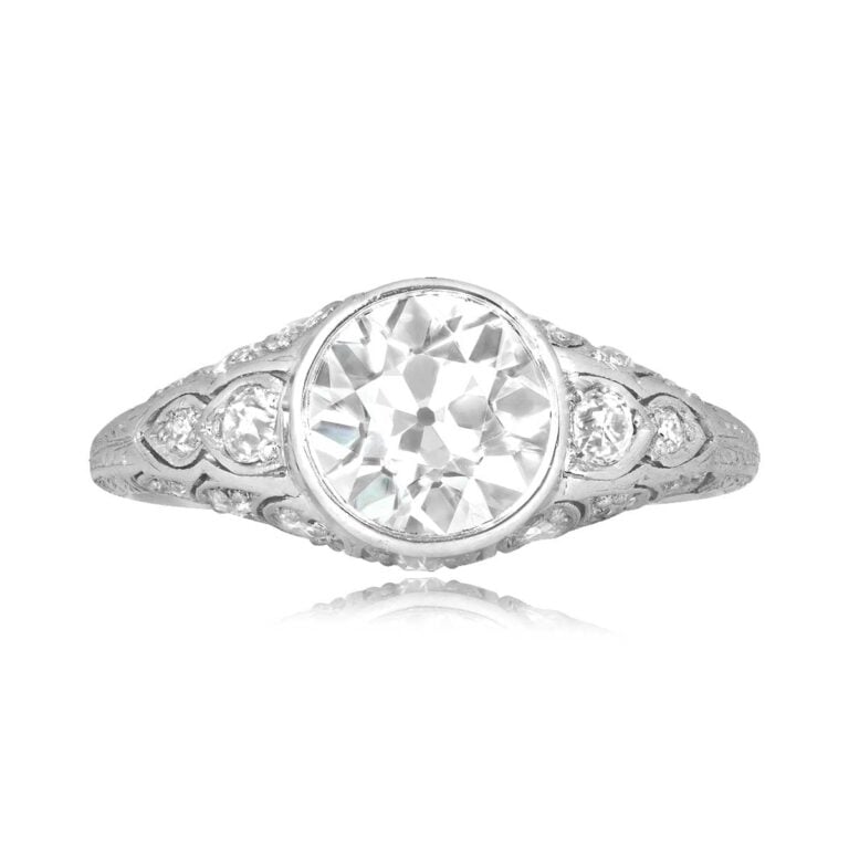 Art Deco 1.87ct Diamond Rome Ring, Circa 1925