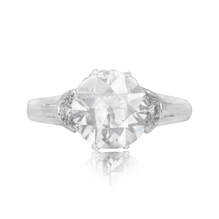 2.62ct Trun Ring. Circa 1950, Vintage, Retro Era.