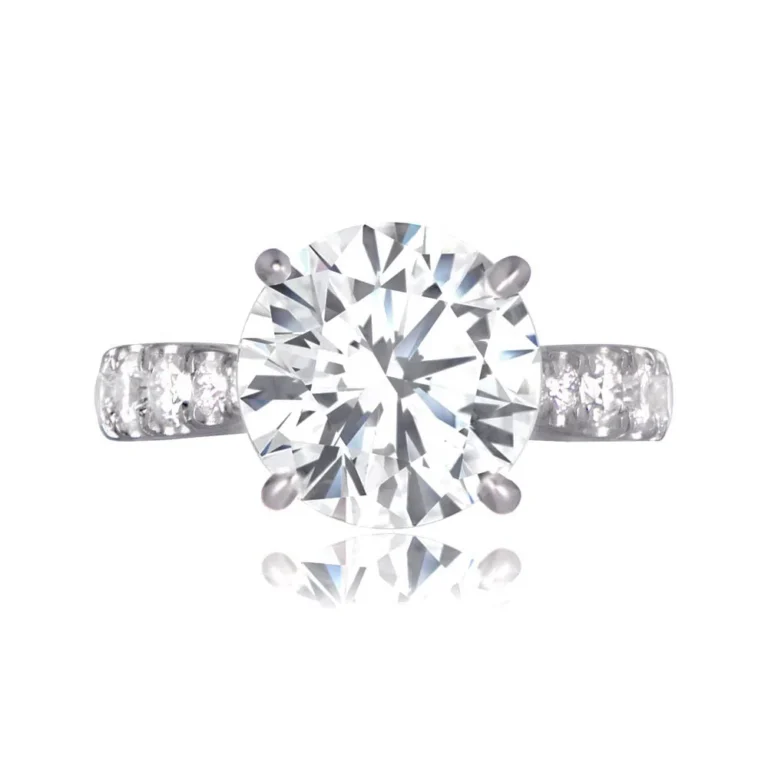 4-Carat Diamond Engagement Ring. Alperton Ring