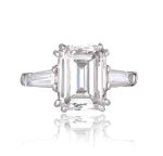 Stunning Vintage Engagement Ring Whicklow Ring Top View SB1056 TV