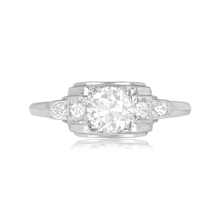 Vintage Retro 0.50ct Old European Cut Diamond Allentown Ring. Circa 1950