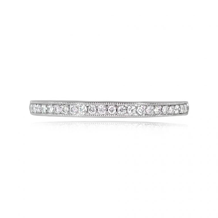 Platinum and Diamond Eternity Harriman Band. 1.8mm