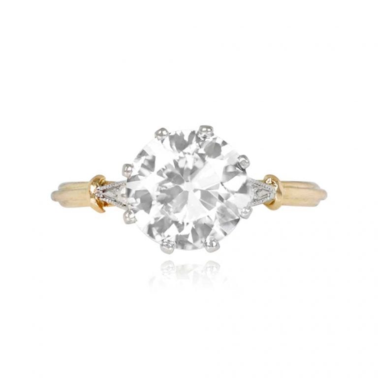 1.72ct Hadlow Ring. Circa 1900, Antique, Edwardian Era