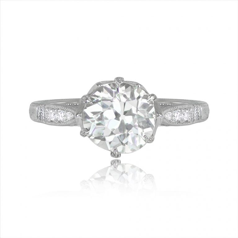 Platinum and 1.68ct Diamond Fayetteville Ring