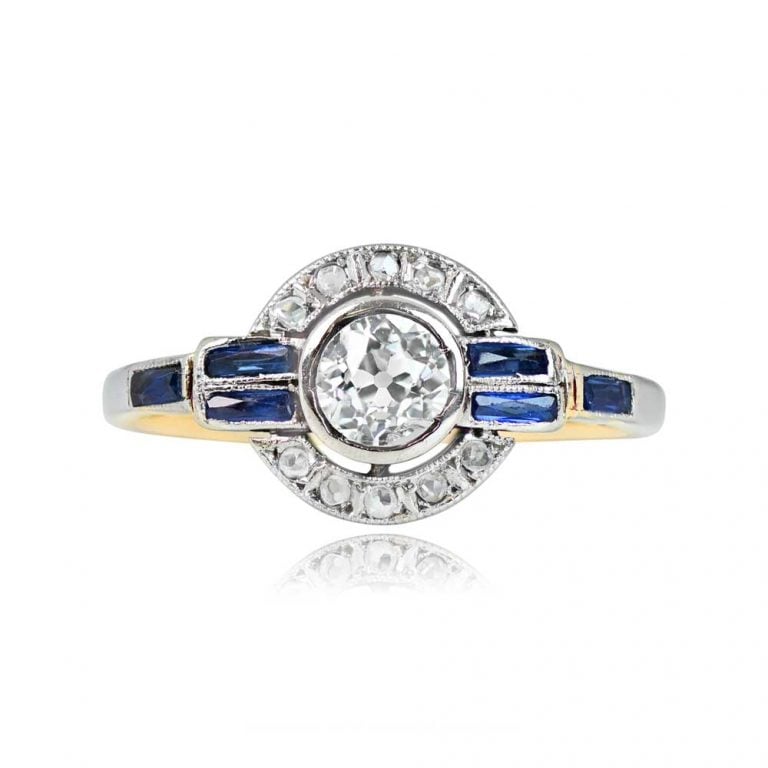 Art Deco Montefiore Ring. Circa 1925