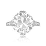 7.55ct Old European Cut Diamond GIA Rockford Ring D5163