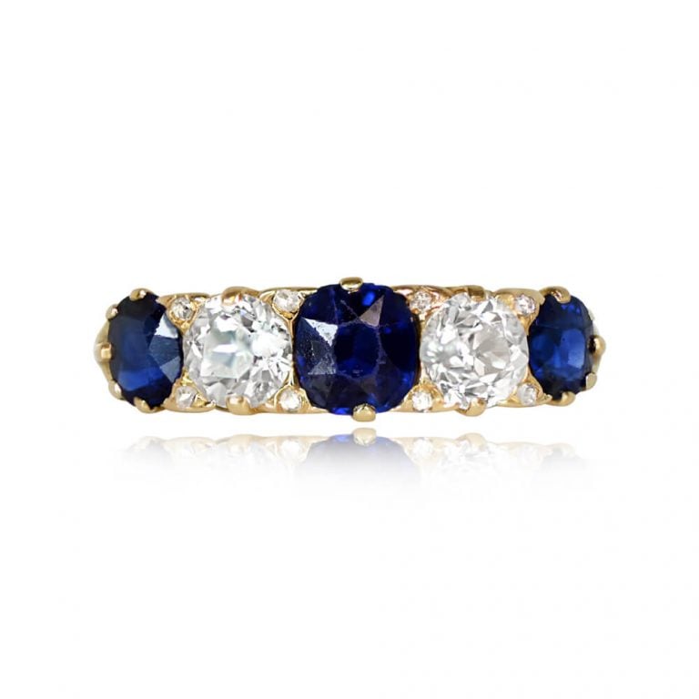 Antique Victorian Era Westover Ring. Circa 1865