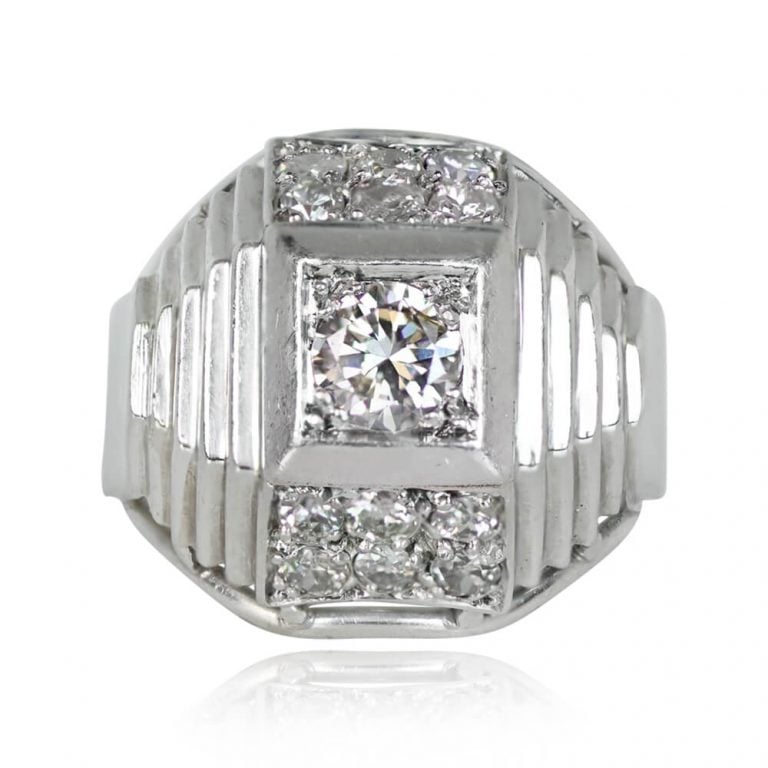 Palmetto Ring. Circa 1940, Vintage, Retro Era