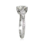 Monticello Ring featuring prong-set 1.66 carat old European cut diamond ring 14164