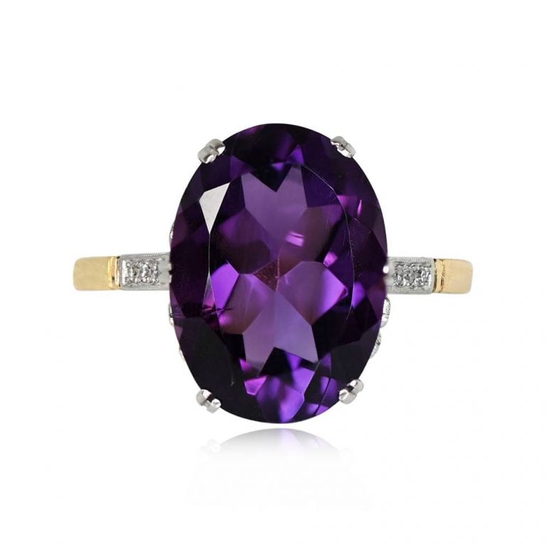 Augustine Ring. Circa 1900, Antique, Edwardian Era
