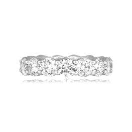 Diamond Eternity Band in Platinum 9678 TV
