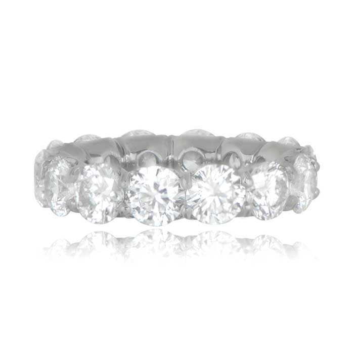 Diamond-Eternity-Band-in-Platinum-9678-TV Diamond Eternity Band in Platinum 9678 TV