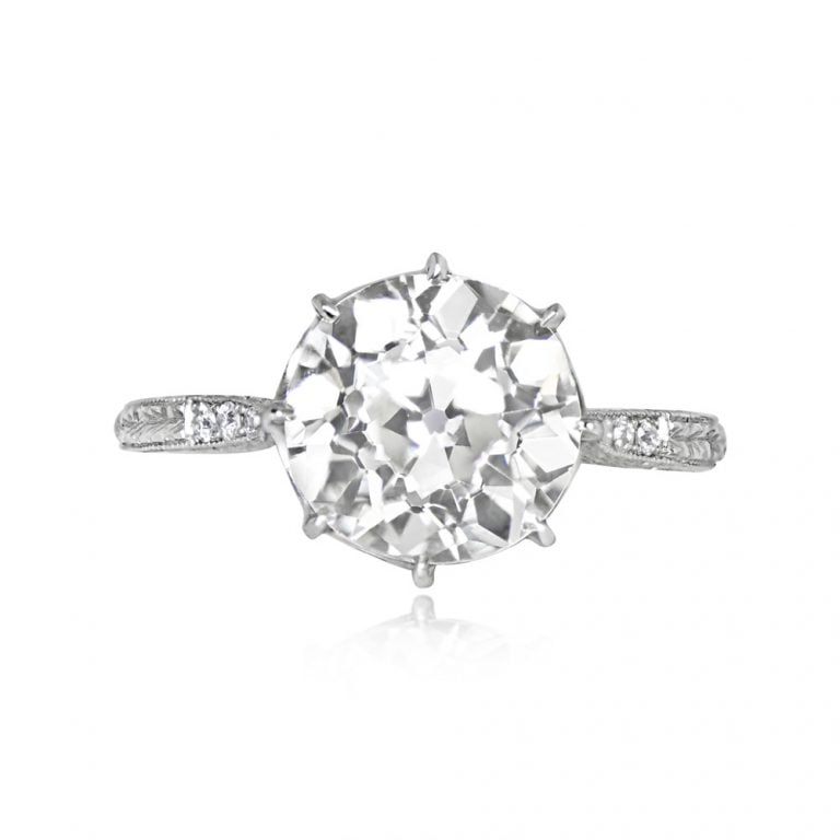 Art Deco 3.29ct Whitby Ring. Antique, Circa 1920