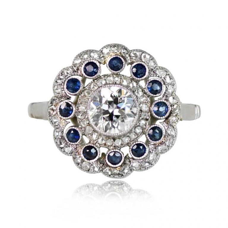 0.50ct Ascan Ring. Circa 1900, Antique, Edwardian Era