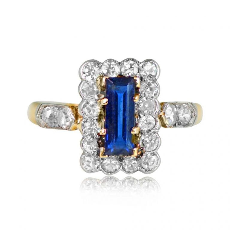 Antique Edwardian Era Villagio Ring. Circa 1900