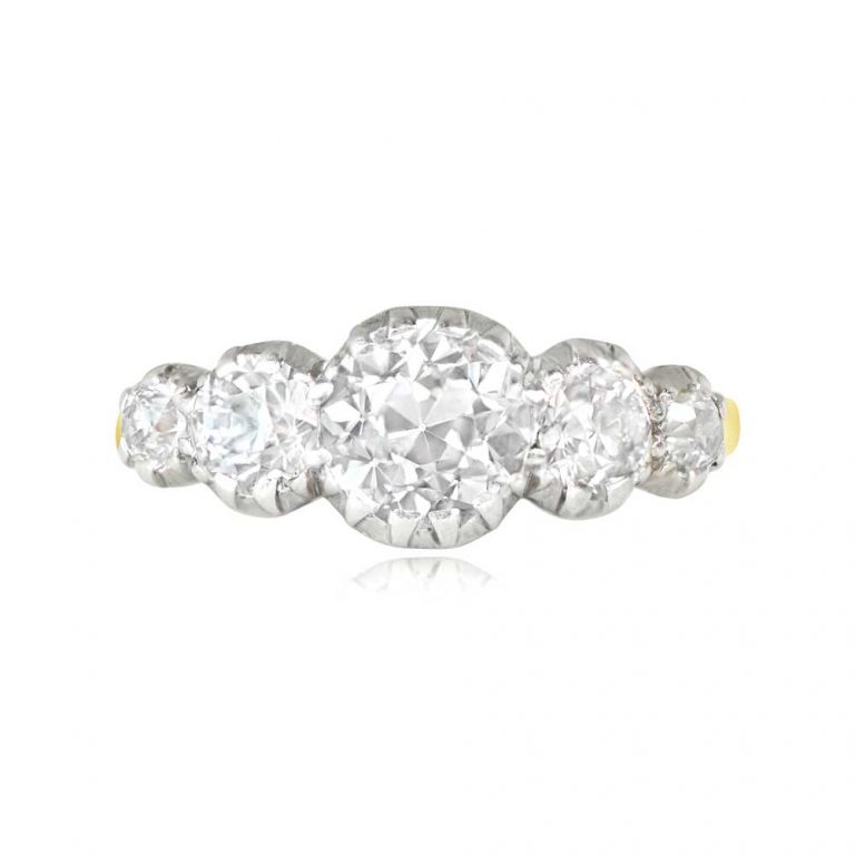 Antique Edwardian Era Primrose Ring. Circa 1900