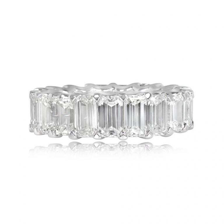 9.58ct Diamond Eternity Wedding Verbank Band 6.48mm – 6.88mm