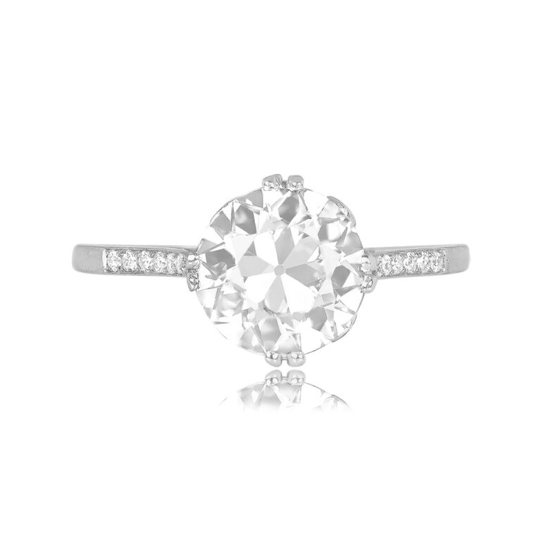 2.08ct Rouen Ring. Circa 1920, Antique, Art Deco Era