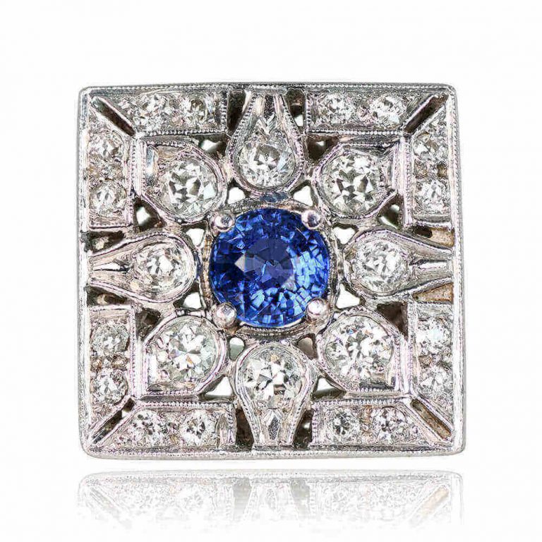 Vintage Art Deco Queensboro Ring. Circa 1935