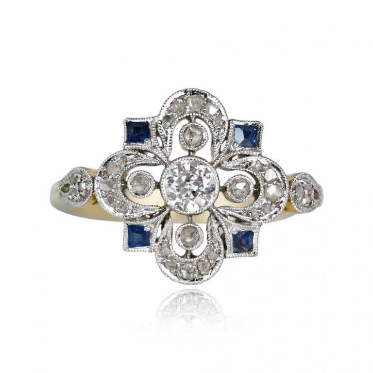 Versailles Ring. Circa 1905, Antique, Edwardian Era