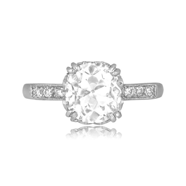 2.27ct Diamond Platinum Newport Ring