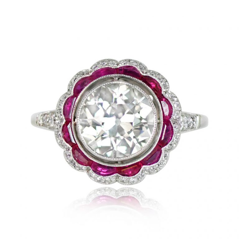 1.75ct Diamond and Double Halo Barkley Ring