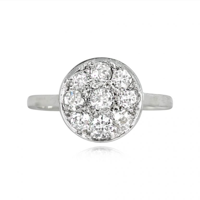 Acadian Ring. Circa 1920, Antique, Art Deco Era