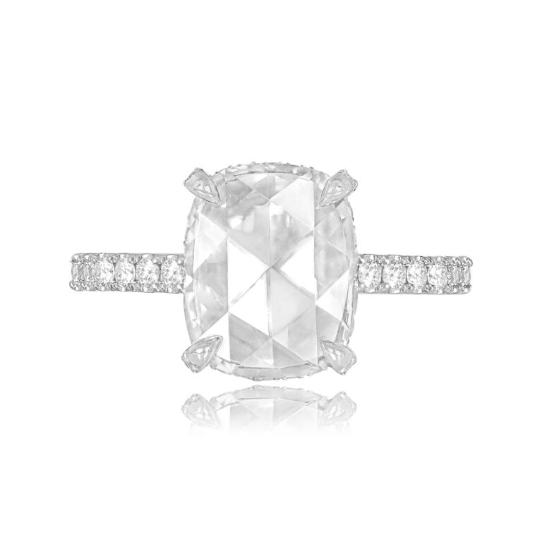 2.16ct Rose Cut Diamond Seymour Ring