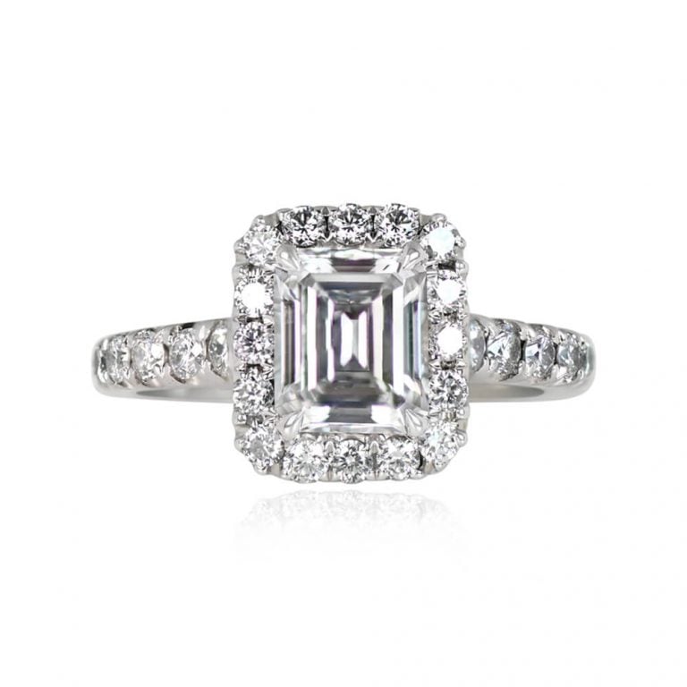 0.85ct Emerald Cut Diamond Springvale Ring