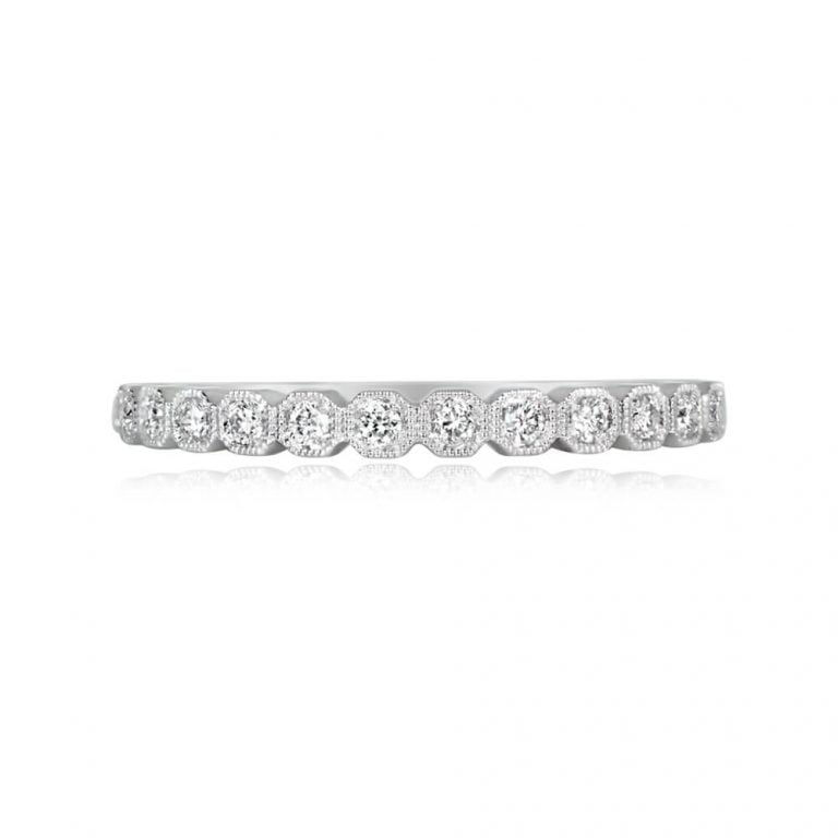 Bezel Set Diamond Platinum Winwood Band 2.05mm