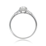 14690-SV-1000PX Clayton ring old European cut diamond ring