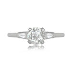 Clayton ring old cut European diamond engagement ring 14690